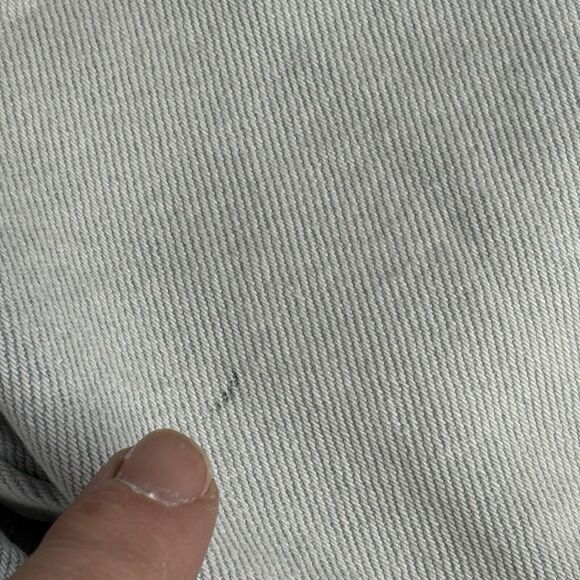 Lane Bryant Jean Jakcet Women's 16 Light Wash LS Collared Button Up Light Weight - Picture 7 of 16